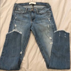 Flying monkey ripped jeans